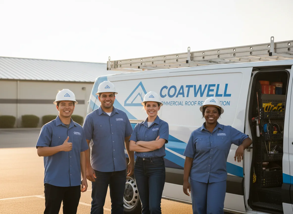 Commercial roof coating company in Smithville, OK